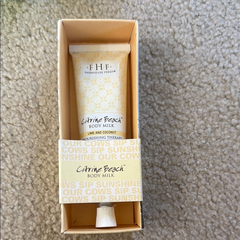 Citrine Beach Body Milk - Yellow